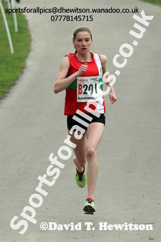 Louise Small (Aldershot Farnham and District) 2nd leg of the National 6 Stage Relay, National 12 and 6 Stage Relays, Sutton Park, Birmingham. Photo: David T. Hewitson/Sports for All Pics